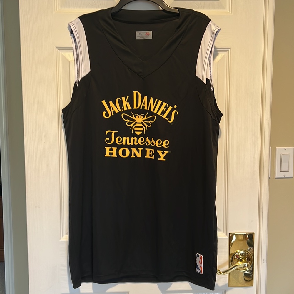 Jack Daniel’s Tennessee Honey Official NBA Jersey Tank Top - Mens Size XL. NEW!! - Picture 6 of 6